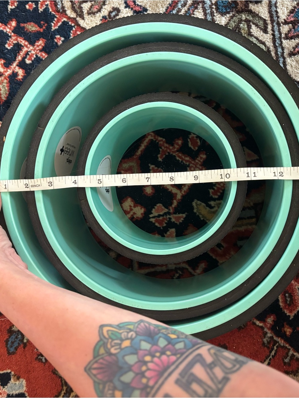 Chirp Wheel Set in Aqua & Charcoal - Picture 4 of 4